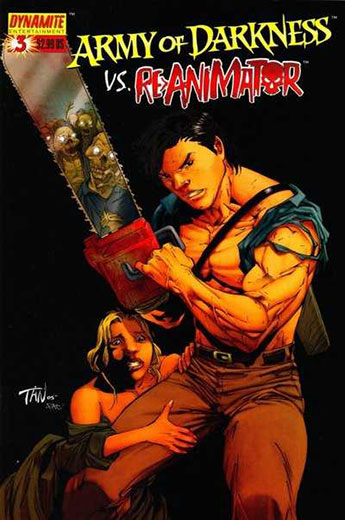 Army of Darkness vs Re-Animator #3 Variant