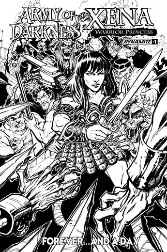 Army of Darkness / Xena Warrior Princess Forever...and a Day #1 Variant