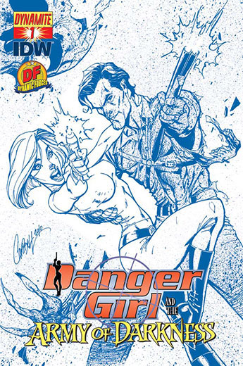 Danger Girl and the Army of Darkness #1 Variant