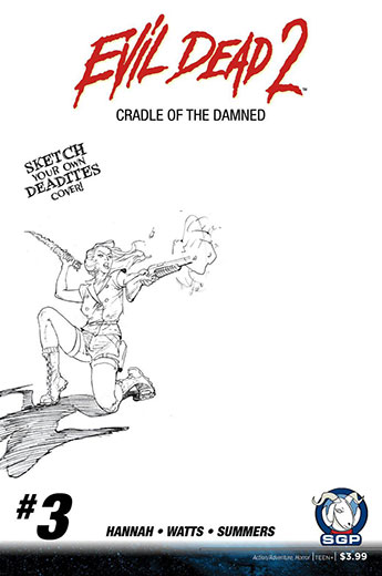 Evil Dead 2: Cradle of the Damned #3 Variant